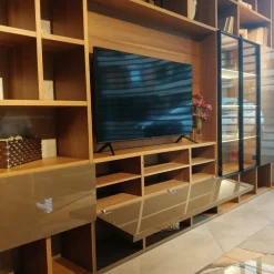 Clearance Mobile soggiorno modello Selecta di scontato -50% Pareti Attrezzate