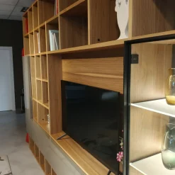 Clearance Mobile soggiorno modello Selecta di scontato -50% Pareti Attrezzate