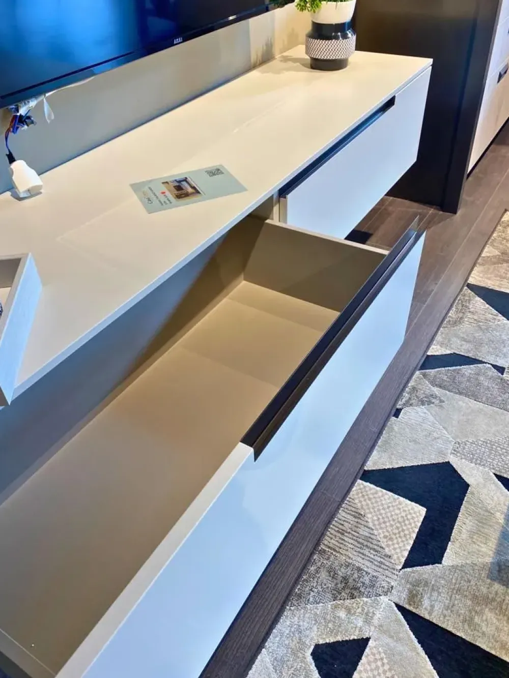 Clearance Mobile soggiorno modello Slim di a PREZZI OUTLET Pareti Attrezzate