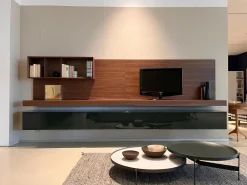 Pianca Mobile soggiorno modello Spazio di scontato -30%- Pareti Attrezzate