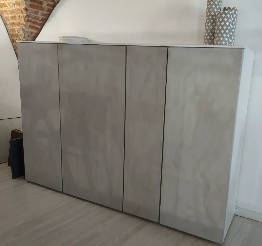 Outlet Mobile soggiorno modello Box di a prezzo Outlet Madie