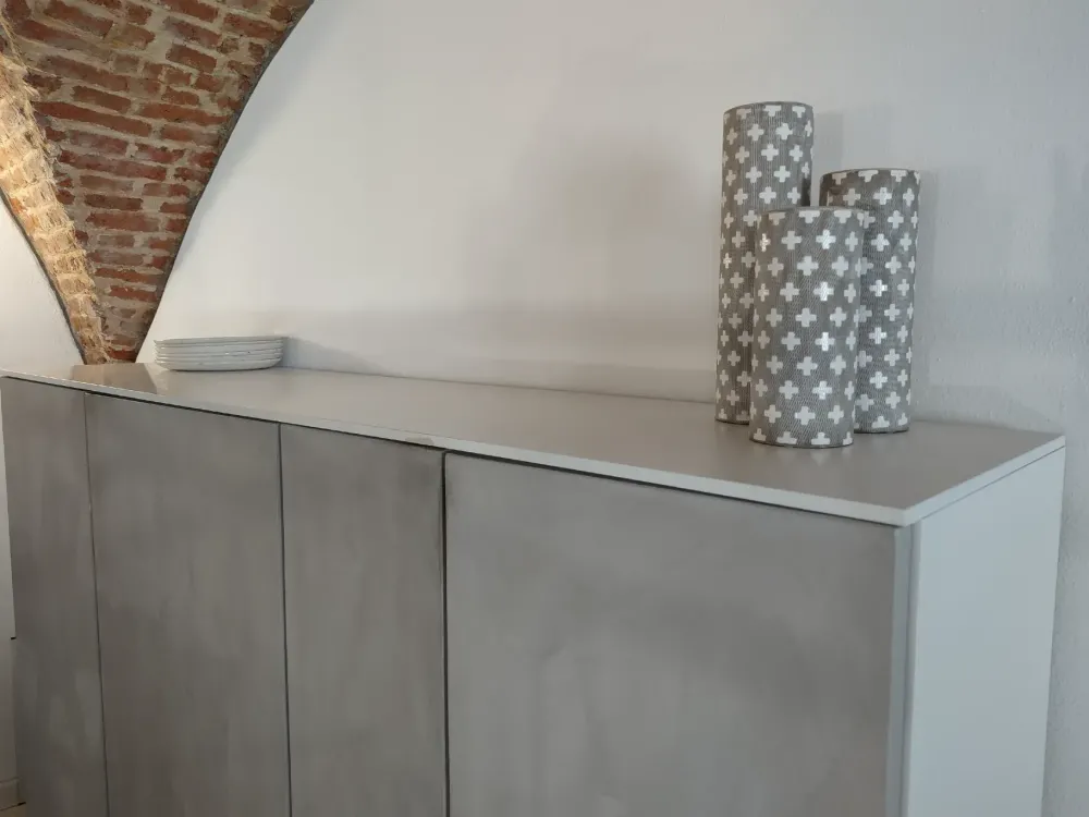 Outlet Mobile soggiorno modello Box di a prezzo Outlet Madie