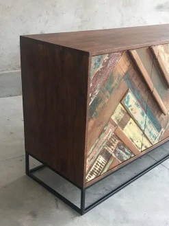 Mobile soggiorno modello Legno barche 4a di in Offerta Outlet^Outlet Etnico New