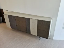 Presotto Mobile soggiorno modello Inclinart di in Offerta Outlet- Madie