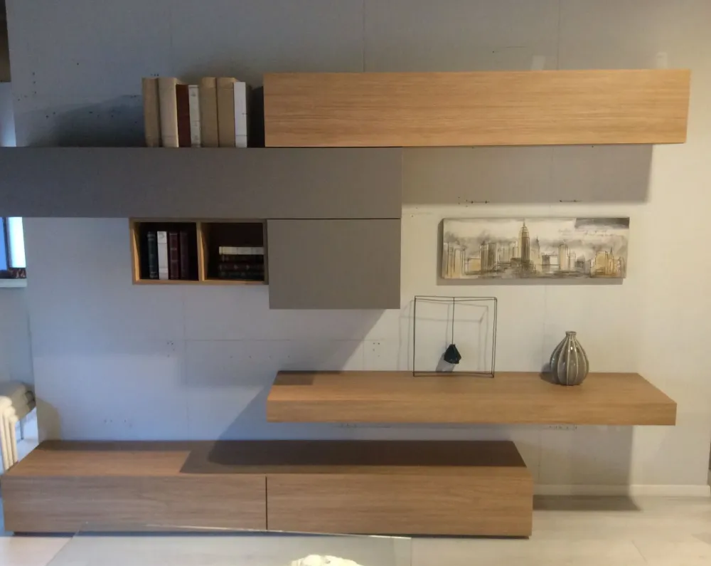 Sale Mobile soggiorno modello Santalucia a di a PREZZI OUTLET Pareti Attrezzate