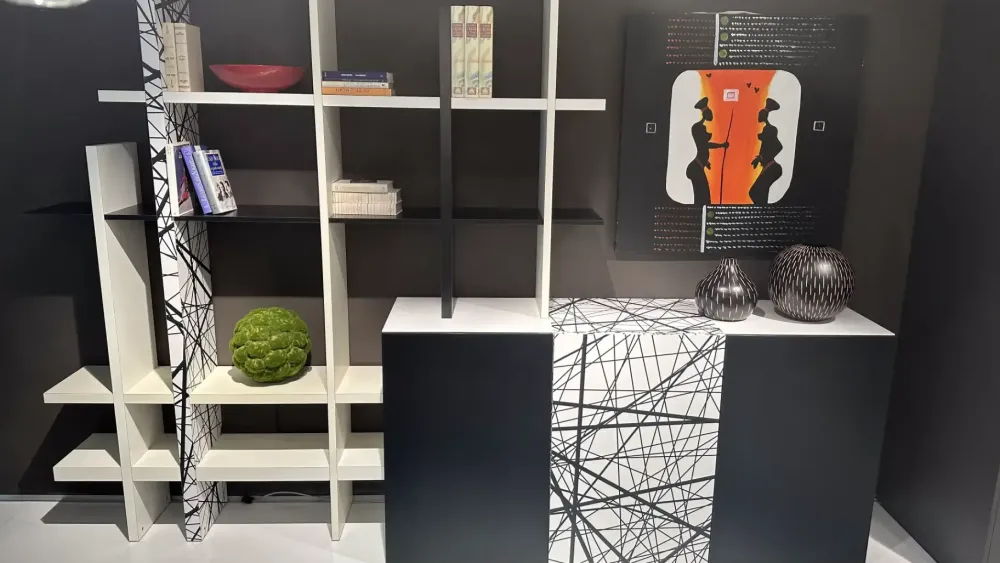 Clearance Mobile soggiorno modello Takebook di a PREZZI OUTLET Pareti Attrezzate