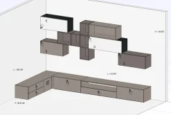 Mobile soggiorno modello di scontato -40%^Cinquanta3 Best