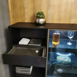 Giellesse Mobile soggiorno modello Sistema frame di a PREZZI OUTLET- Madie