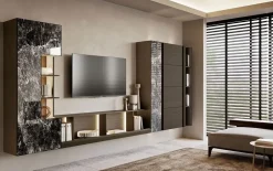 Mobile soggiorno modello Composizione horizon 1001 di a PREZZI OUTLET^Mobilgam