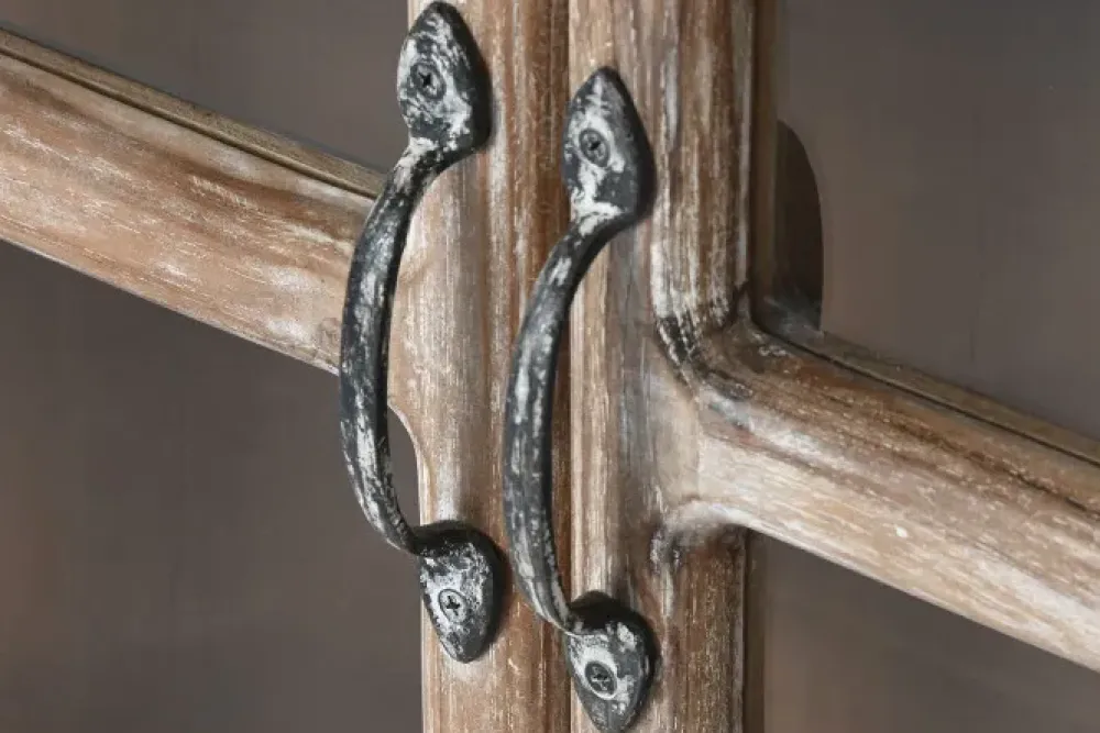 Hot Mobile soggiorno modello Credenza cristallo 4a di a prezzo Outlet Madie