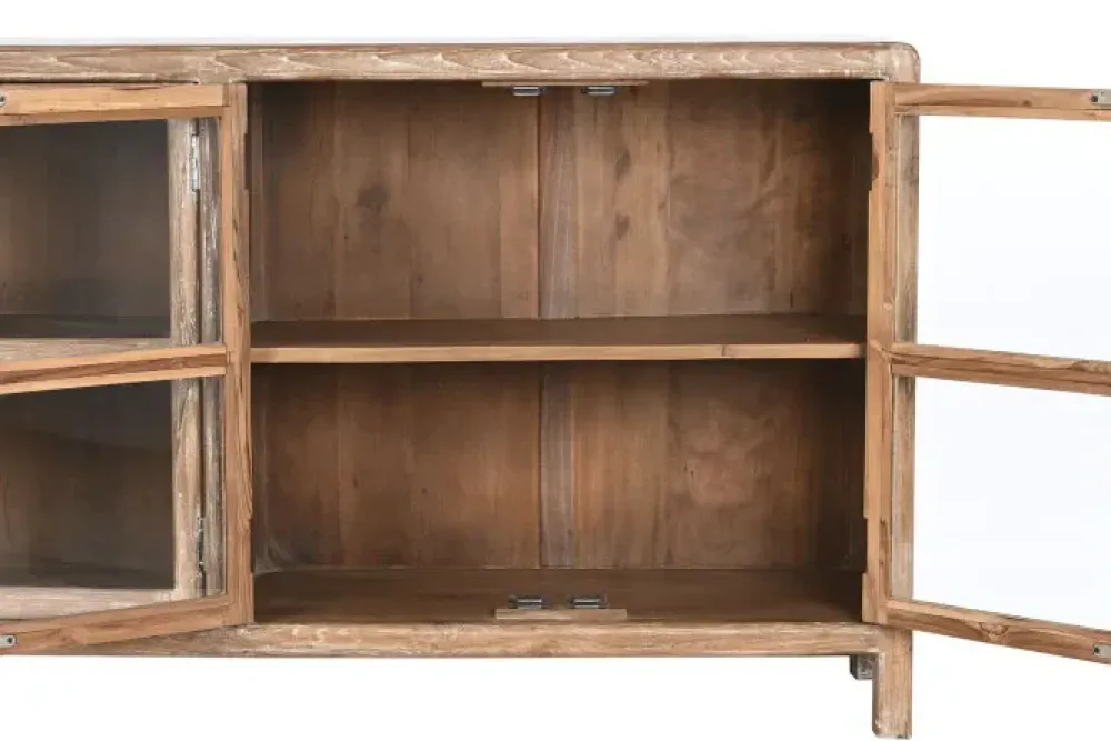 Hot Mobile soggiorno modello Credenza cristallo 4a di a prezzo Outlet Madie