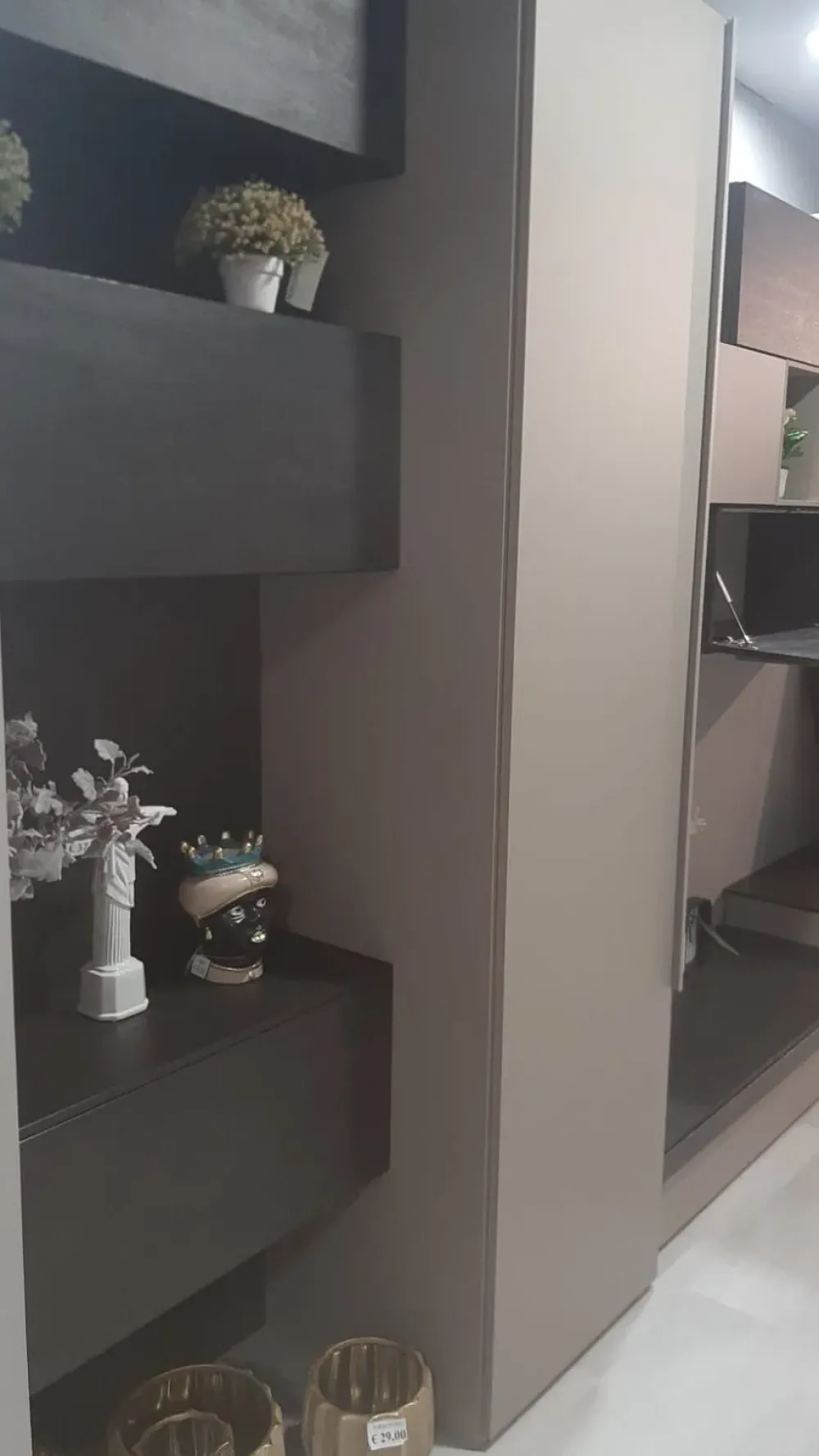 Imab Mobile soggiorno modello Soggiorno + zona ingresso di a PREZZI OUTLET- Pareti Attrezzate