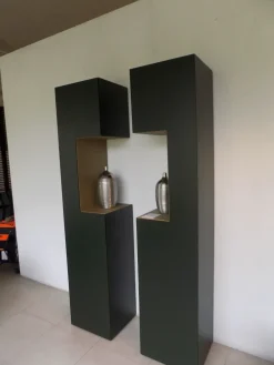 Minotti Italia Mobile soggiorno modello Contenitore rebus di a prezzo Outlet- Madie