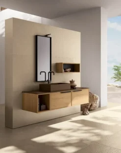 Mobili arredo bagno sospesi Tabula tb10, eleganti e convenienti.^Compab Outlet