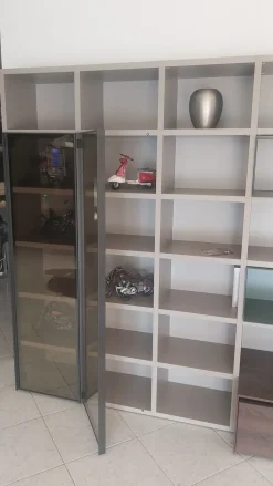 NovaMobili Living System: parete attrezzata con ribasso esclusivo!- Pareti Attrezzate