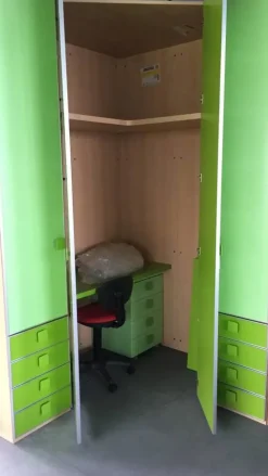 Sale OFFERTA cameretta con MATERASSO MEMORY E RETE OMAGGIO mod GREEN di CUCINESTORE Camerette