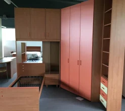 Discount OFFERTA cameretta per bambini CON RETE E MATERASSO MEMORY MOD. ROUGE di Camerette