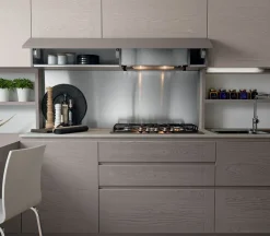 Outlet OFFERTA Cucina ad angolo con BANCONE CUCINE MODELLO DADA Cucine Ad Angolo|Cucine Moderne