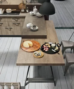 Cucine Store OFFERTA cucina con penisola e bancone (Misura 455x300cm)- Cucine Con Penisola