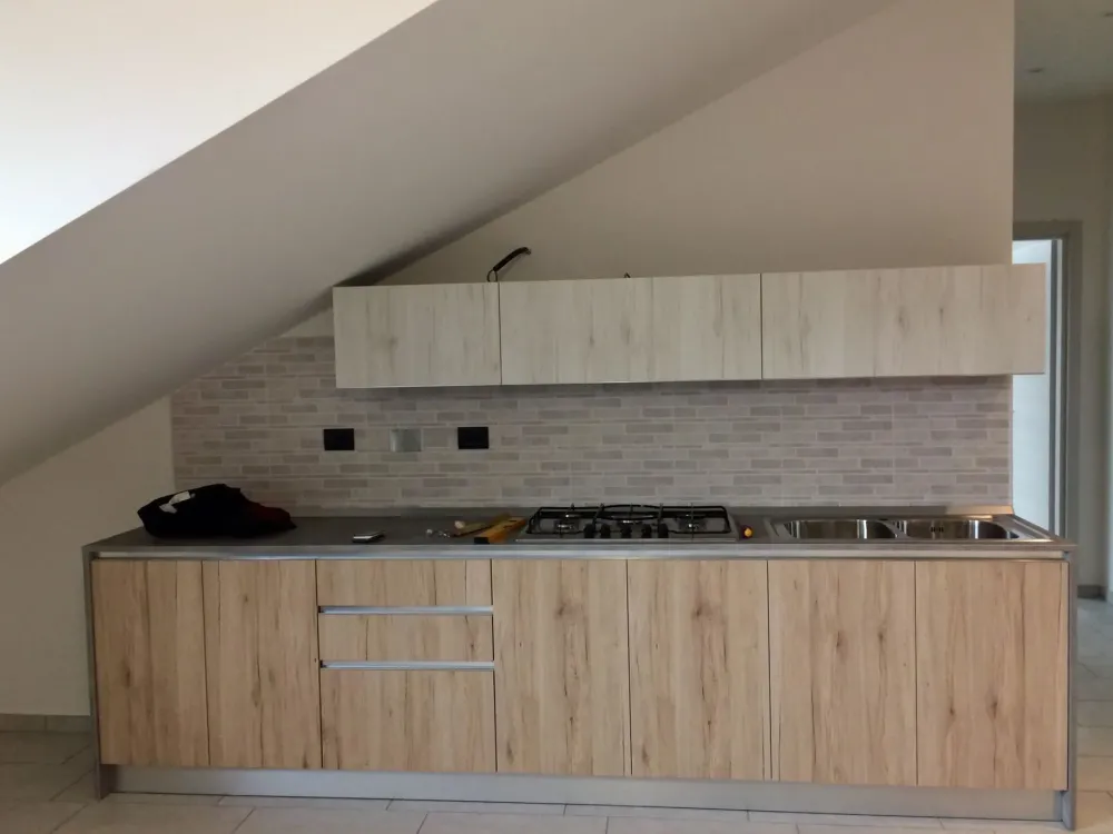 OFFERTA cucina lineare VINTAGE (misura 330cm)^Cucine Store Discount