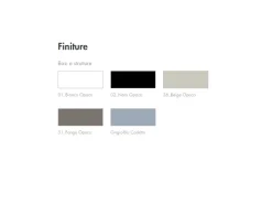 Tonin Casa Offerta Outlet: Madia Goya in laccato opaco di . Acquistala ora!- Madie