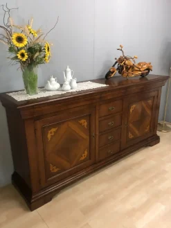 Discount Offerta Outlet: Madia Intarsio Classica , ideale per arredare interni! Madie