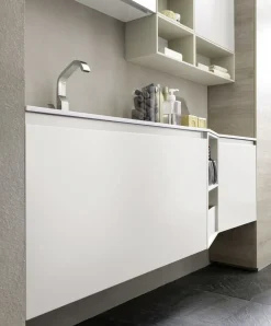 Baxar Offerta Outlet: Mobile Laundry System C7 per la sala da bagno.- Mobili Bagno A Terra
