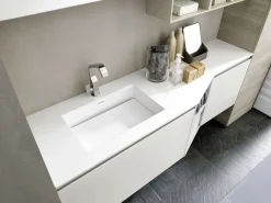 Baxar Offerta Outlet: Mobile Laundry System C7 per la sala da bagno.- Mobili Bagno A Terra