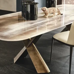 Offerta Outlet: Tavolo Mad Max Crystalart^Cattelan Italia