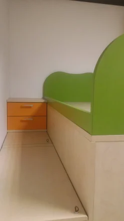 Colombini Casa OFFERTA SCONTO 55% CAMERETTA COLOMBINI MOD. GOLF CON LETTO SOPPALCO- Camerette