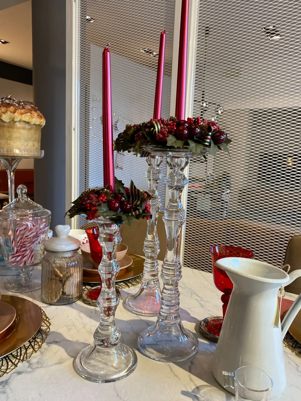 Collezione esclusiva Oggettistica classica Portacandela classico h 42 cm di a prezzo scontato- Oggettistica