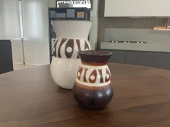 Abitare Interior Oggettistica Coppia di vasi   con uno SCONTO IMPERDIBILE- Oggettistica