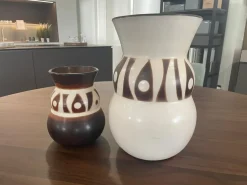 Abitare Interior Oggettistica Coppia di vasi   con uno SCONTO IMPERDIBILE- Oggettistica