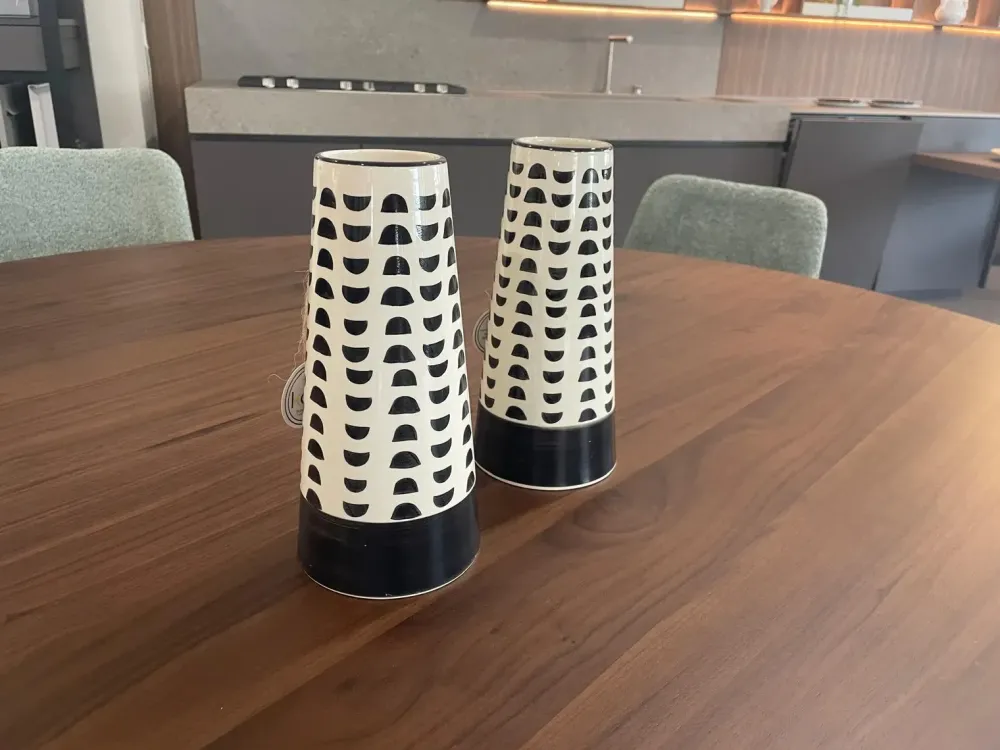 Akanto Oggettistica Coppia vasi in ceramica con uno SCONTO IMPERDIBILE- Oggettistica