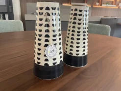 Akanto Oggettistica Coppia vasi in ceramica con uno SCONTO IMPERDIBILE- Oggettistica