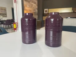 Oggettistica Coppia vasi in ceramica con uno SCONTO IMPERDIBILE^Abitare Interior New