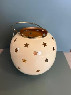 Clearance Oggettistica design Lanterna metallo con stelle di scontata del 30% Oggettistica