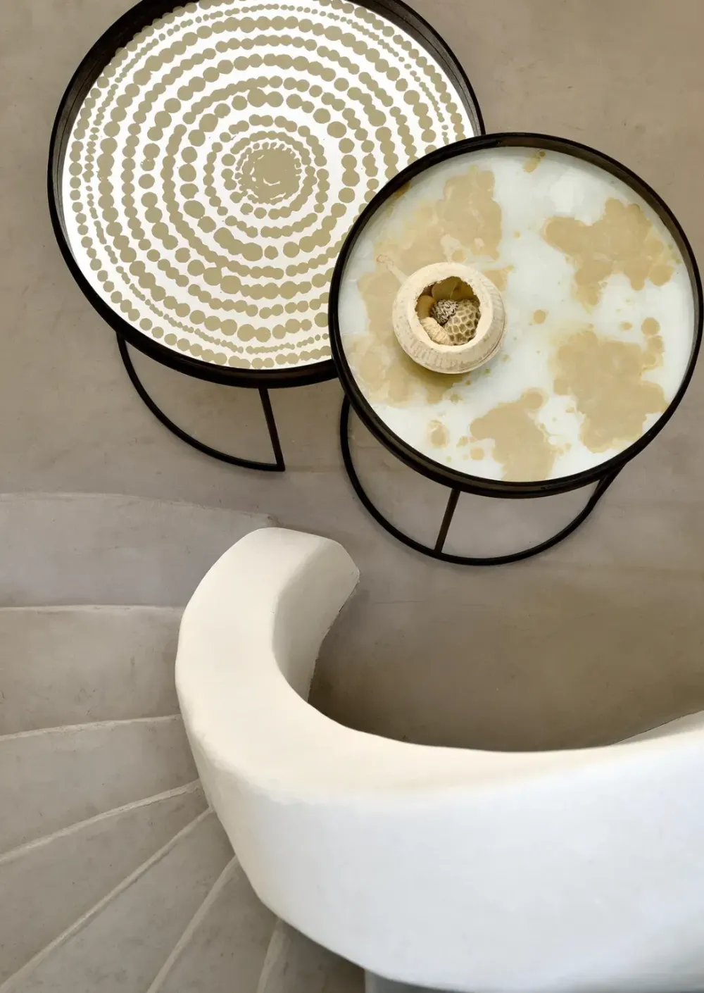 Discount Oggettistica design modello Vassoio specchio e legno ethnicraft a prezzi scontati Oggettistica