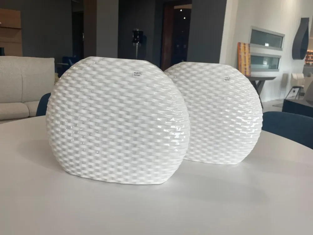 Discount Oggettistica moderna Coppia vasi in ceramica di Oggettistica