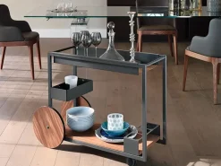 Oggettistica moderna modello Carrello bar brandy a prezzi ribassati^Cattelan Italia Outlet