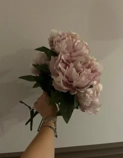 Artigianale Oggettistica Peonia fiore finto di in offerta- Oggettistica