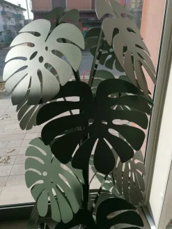 Artigianale Oggettistica Pianta monstera grande verde salvia a prezzo scontato- Oggettistica