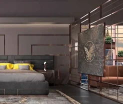 Md work Oggettistica Separe in inox piu quadro in resina e specchio a prezzo scontato- Oggettistica