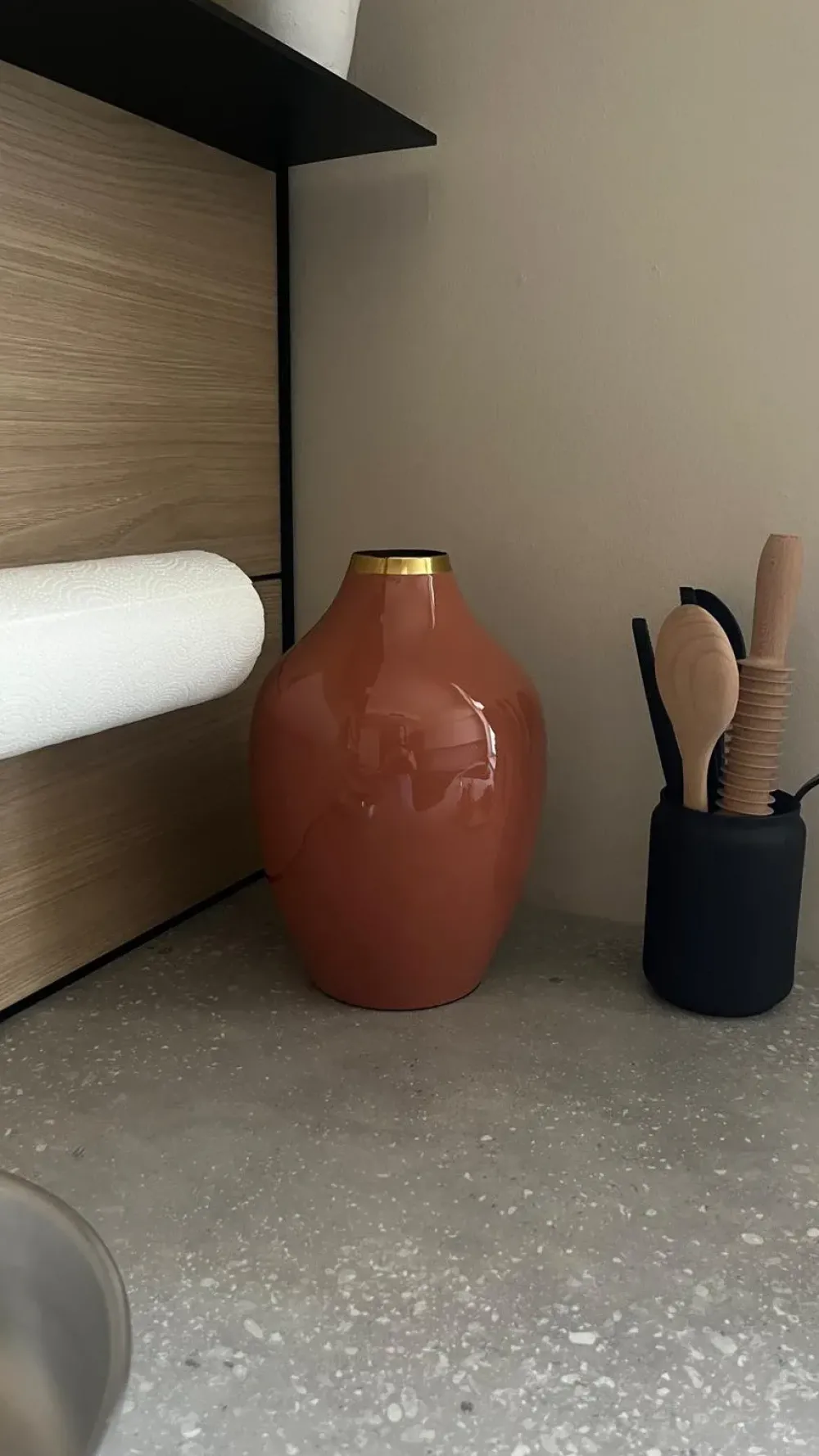 Artigianale Oggettistica Vaso anfora smaltato di in offerta - 30%- Oggettistica