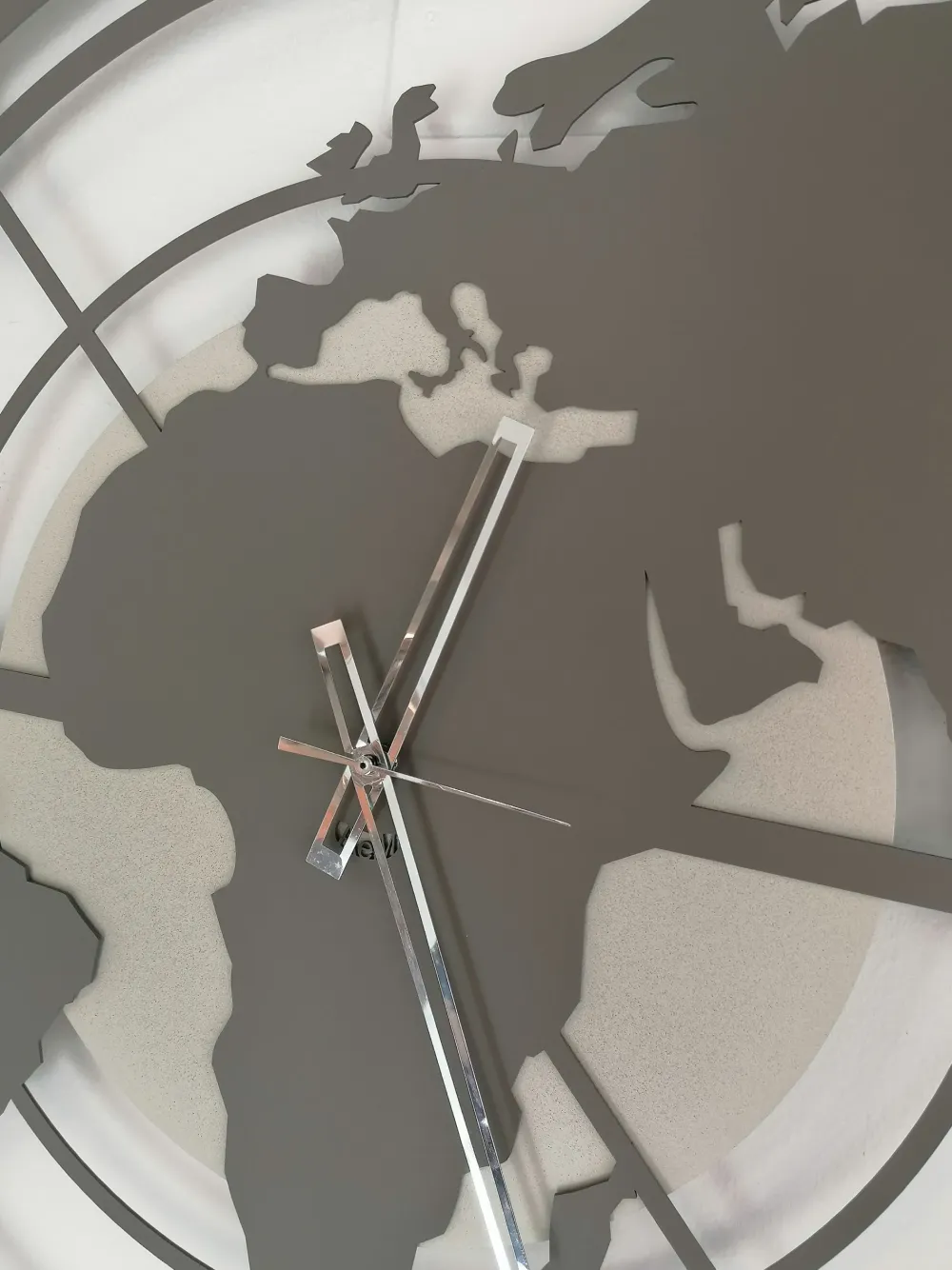 Orologio planisfero grande in stile moderno a prezzo scontato^Artigianale Outlet