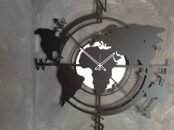 Clearance Orologio planisfero grande in stile moderno a prezzo ribassato Oggettistica