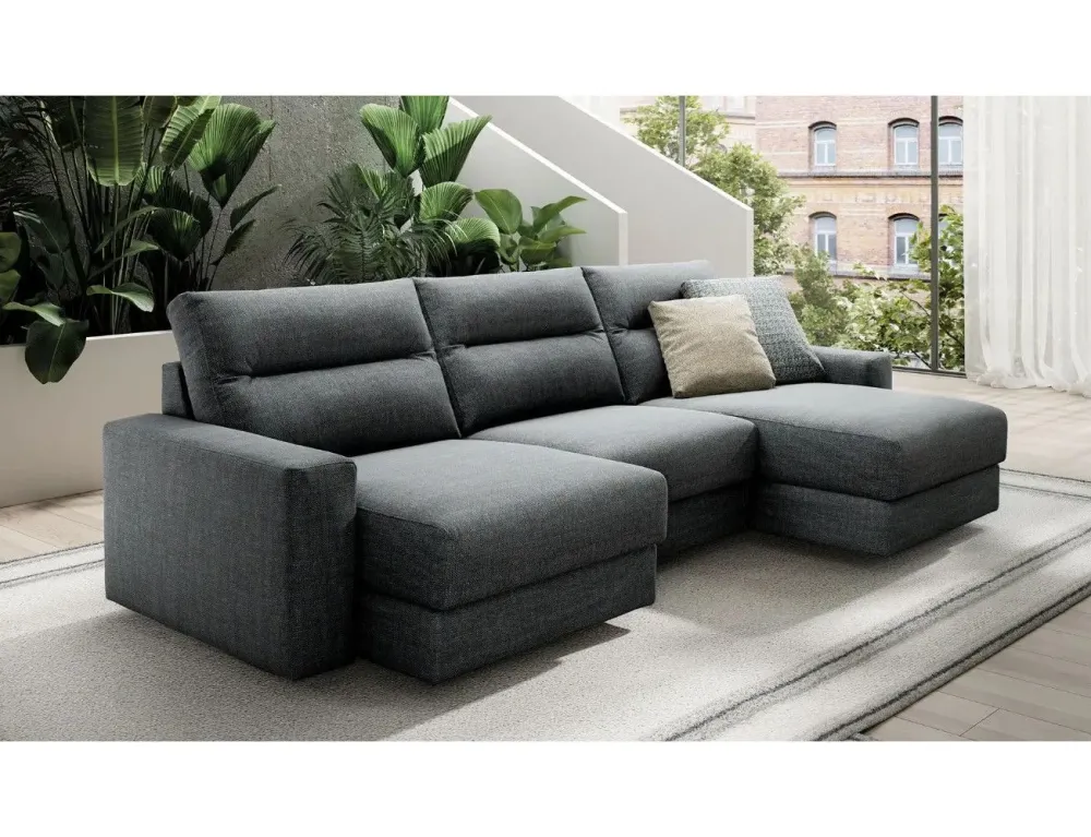 Sale Outlet : Divano Samir con penisola -35%! Divani