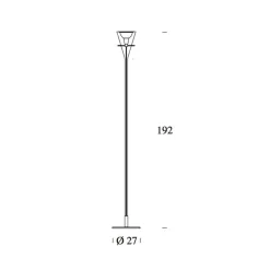 Fontana Arte Outlet: Lampada da terra Flûte a prezzo scontato!- Lampade Da Terra