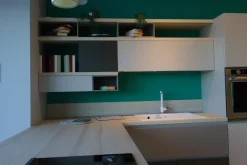 Scavolini Outlet : Cucina Foodshelf -53%! Acquista ora!- Cucine Con Penisola|Cucine Moderne