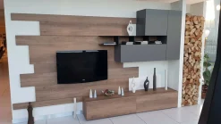 Outlet Soggiorno Compas in offerta Pareti Attrezzate